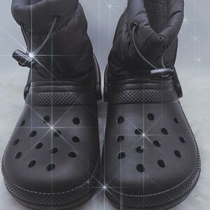 CROCS Black Ankle Boots & Booties